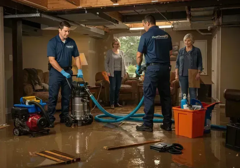 Basement Water Extraction and Removal Techniques process in Sampson County, NC